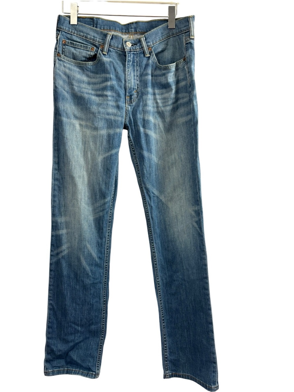 Levi Strauss & co. 514 Straight Fit Jeans Stonewash 00514-0641 men’s size 34X34